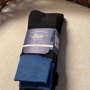 COPY - New G.H .Bass&Co 4Pair Mens Socks NWT